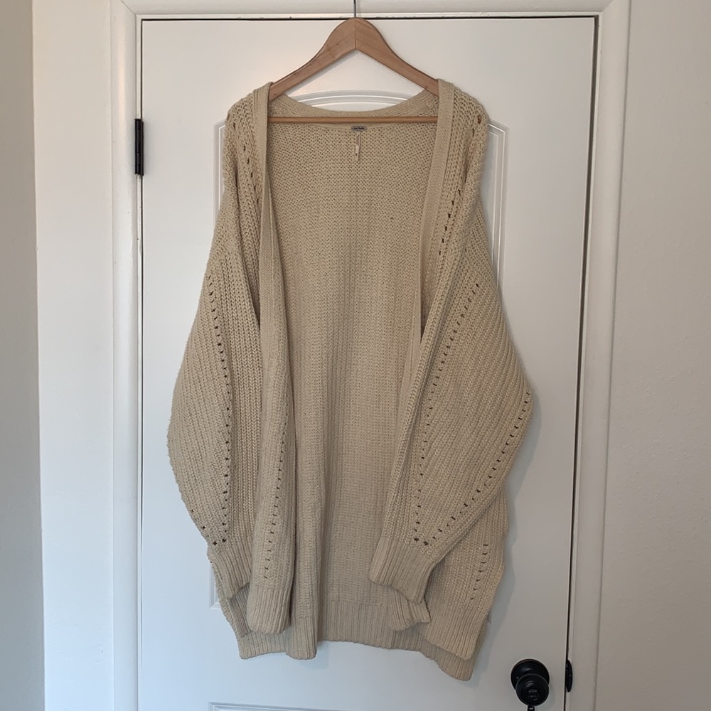 Free people oversized cardigan